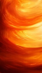 Fototapete - Abstract Liquid Background, Symbolizing Swirling Energy of Fiery, Golden Texture for Designs