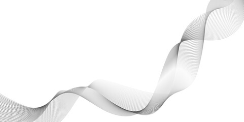 Poster - modern abstract glowing wave line background, banners or posters, the concept of minimalist technolo
