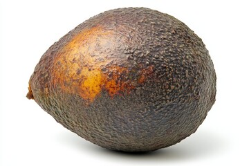 Poster - Ripe avocado showcasing its bumpy texture and rich color ideal for healthy dishes and snacks