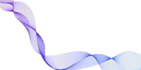 Poster - abstract blue wave lines pattern for banner, with glowing light and subtle particles for design, abs