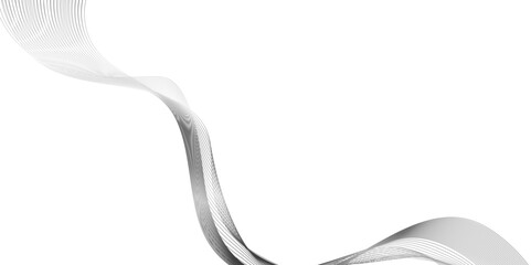 Poster - abstract light gray lines curve smooth modern tech texture , curved wavy coloueful lines tech futuristic motion background,   modern dynamic curved wave line, Luxury abstract geometric line background