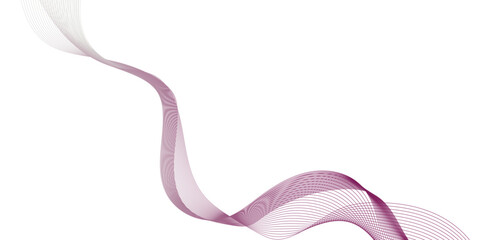 Wall Mural - modern and seamless minimalistic abstract geometric wave lines, illustration of overlapping curved g