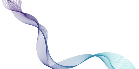 Wall Mural - modern and seamless minimalistic abstract geometric wave lines, illustration of overlapping curved g