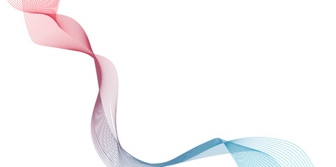Wall Mural - abstract rainbow waves on soft pastel background, technology concept abstract coloreful wave line, m
