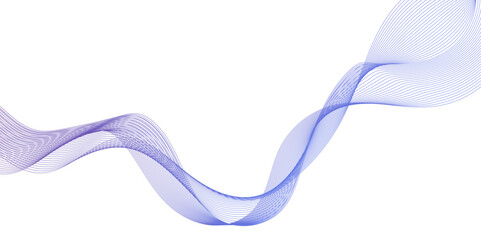 Poster - dynamic flowing wave lines design element, abstract blue wave line background, modern abstract glowi