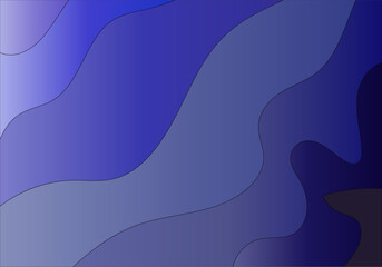 Leinwandbilder - Blue and purple abstract gradient background broken into vertical color lines