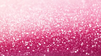 Poster - A shimmering gradient of pink glitter sparkles, creating a vibrant and festive atmosphere ideal for celebrations