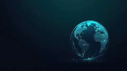 Poster - Global Network: A Digital Earth Representation