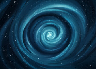 Wall Mural - spiral galaxy cosmic formation