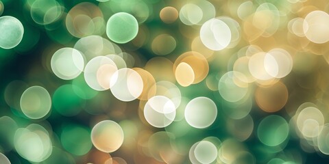 Poster - Colorful bokeh lights create a festive atmosphere in a dimly lit setting during a lively celebration