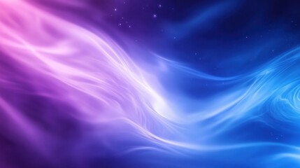 Poster - abstract blue purple and white blur background