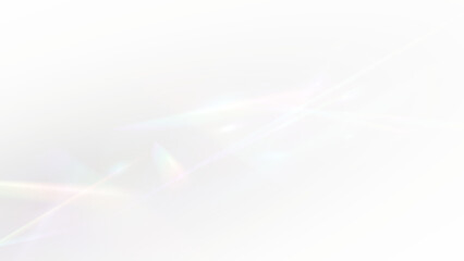 Wall Mural - Png Rainbow light and white dust. Png The crystal shimmers with a rainbow effect. Png Background with bokeh light effect png. 