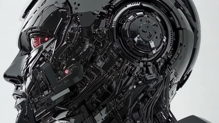 Poster - Exploring advanced robotics and artificial intelligence through intricate machine designs