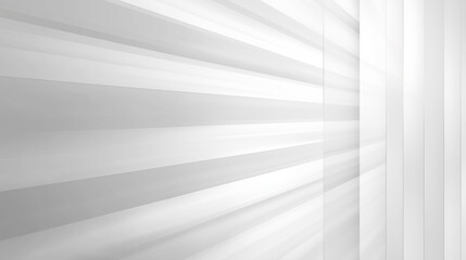 Poster - Serene White Wallpaper with Subtle Horizontal Lines for Elegant Spaces