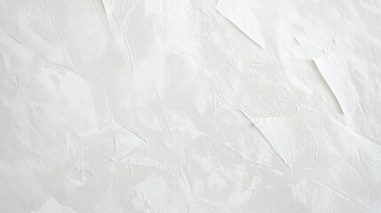 Poster - Elegant White Minimalist Wallpaper Texture for Modern Luxury Interiors