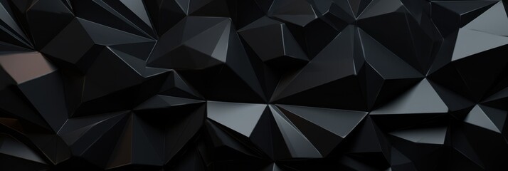 Poster - abstract black background
