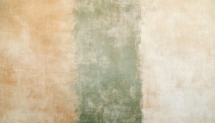 Poster - Textured Wall Background With Brown Beige And Green Tones