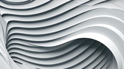 Poster - Intricate patterns of flowing lines and smooth curves form a captivating abstract design that draws attention through depth and texture