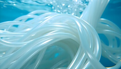 Wall Mural - a close up of a white tube of water