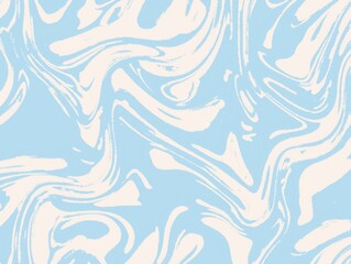 Aufkleber - Abstract Swirls in Pastel: A dreamy pastel-colored swirling abstract design, evoking a sense of fluid motion and artistic elegance. This image is perfect for backgrounds or design elements.