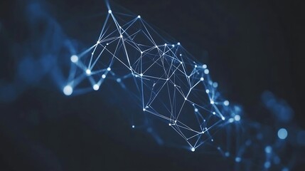 Poster - Abstract Network Visualization of Data Connection with Poligonal Structure