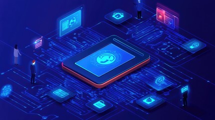 Poster - AI-powered fraud detection system analyzing digital banking transactions for potential security threats.