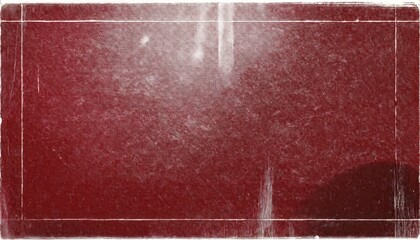 Leinwandbilder - textured vintage red grunge background with scratches and distressed edges, ideal for retro designs, album cover, and poster