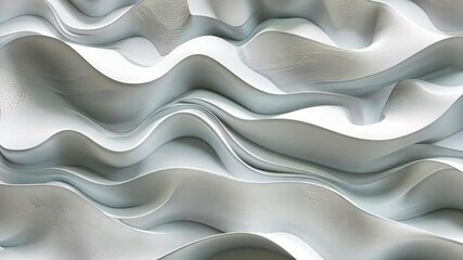 Poster - Unique wave structures create a captivating visual experience through intricate curves and smooth surfaces highlighting artistic design