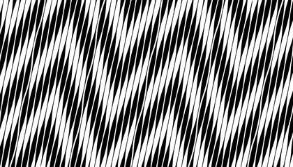 Poster - black and white seamless geometric pattern with sharp arrows shape for sporty background and jersey 