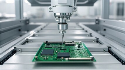 Poster - Robotic Hand Mounted on Circuit Board for Precision Assembly Process