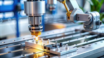 Poster - Robotic Gripper Placing Tiny Component with Precision in Manufacturing