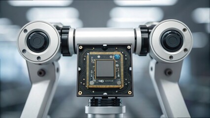 Poster - Advanced Robotic Joint with Embedded AI Chip Technology Overview
