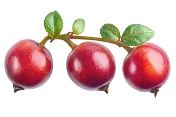 Poster - Freshly harvested Jabotica fruits showcasing rich color and shiny skin under bright lighting
