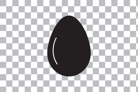 Easter Egg vector Icon. Flat style egg icon set. Vector illustration.