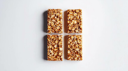 Poster - Delicious granola bars for healthy snack inspiration in food blog