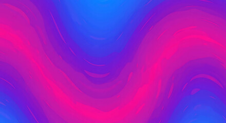 Leinwandbilder - Abstract waves of blue purple and pink color gradient