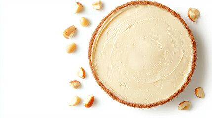 Poster - Delicious macadamia milk cheesecake perfect for dessert lovers