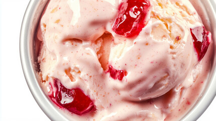 Poster - Delicious peanut butter and jelly ice cream treat