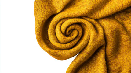 Poster - Vibrant turmeric dyed fabric texture for creative design and home decor