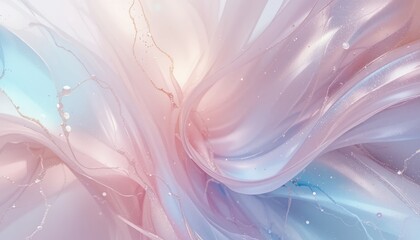 Poster - Abstract art creation digital environment colorful fluid design artistic concept soft aesthetic vibrant textures