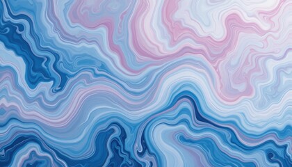 Poster - Fluid abstract art demonstrating swirling patterns contemporary gallery digital artwork calm environment aerial view artistic exploration