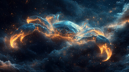 Wall Mural - abstract desktop background