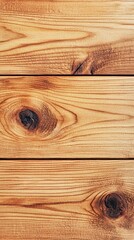 Poster - Rustic Wooden Planks with Natural Grain Patterns Warm Tones and Knot Details Ideal for Backgrounds and Textures in Photography