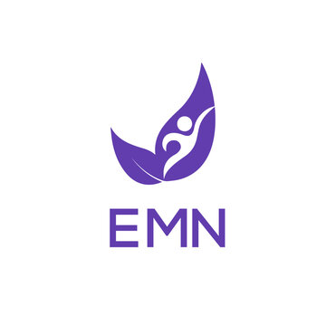 EMN creative minimalist letter logo.