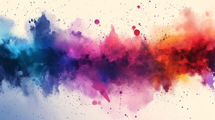 Poster - Vibrant color explosion abstract art digital creation creative studio aesthetic view modern art concept for seo impact