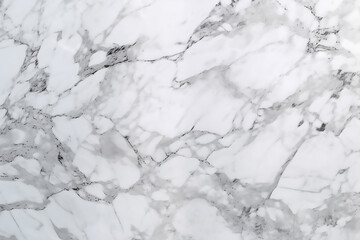 Poster - luxurious marble texture blending white and brown colors, resembling a snowy landscape