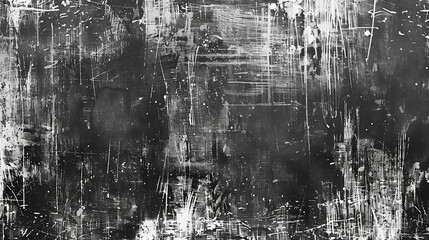Wall Mural - grunge texture black and white abstract black and white grunge background