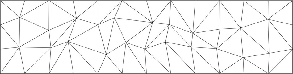 Poster - Abstract geometric pattern with chaotic triangular shapes for modern design.