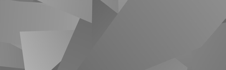 Poster - Abstract geometric gray background with overlapping polygonal shapes.