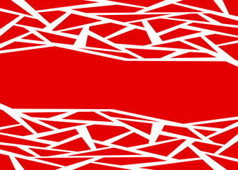 Aufkleber - Abstract background with geometric lines pattern and with some copy space area